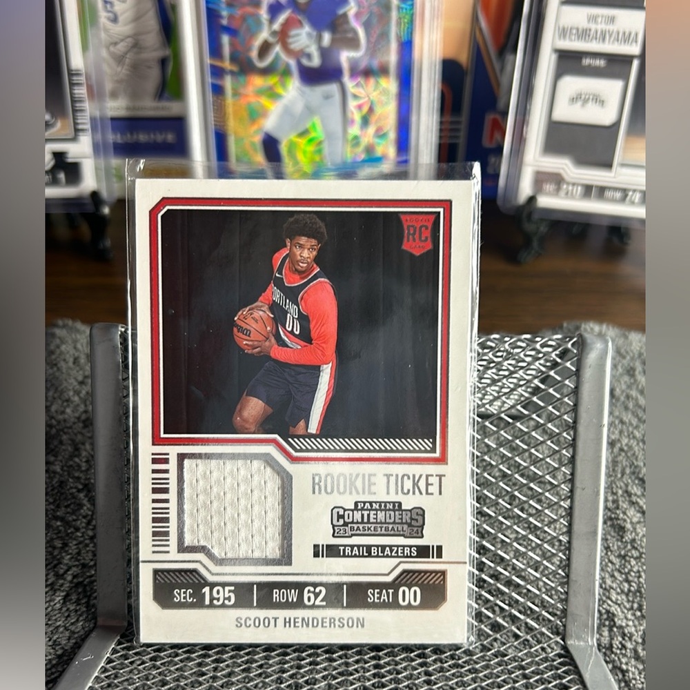 Scoot Henderson, patch not game worn